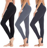 MeLegs High Waisted Leggings for Women - Soft Athletic, Black - MeLegs