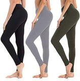 MeLegs High Waisted Leggings for Women - Soft Athletic, Black - MeLegs