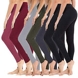 MeLegs High Waisted Leggings for Women - Soft Athletic, Black - MeLegs